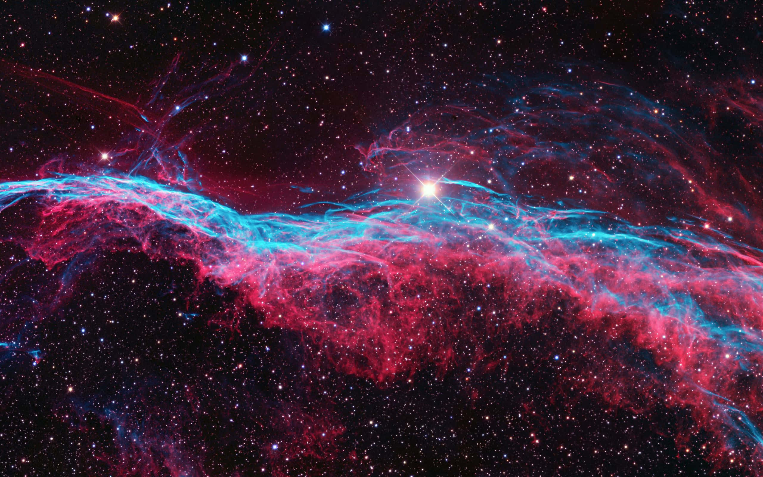 Vedeta spectaculoasă a spațiului și a infinitului Fundal