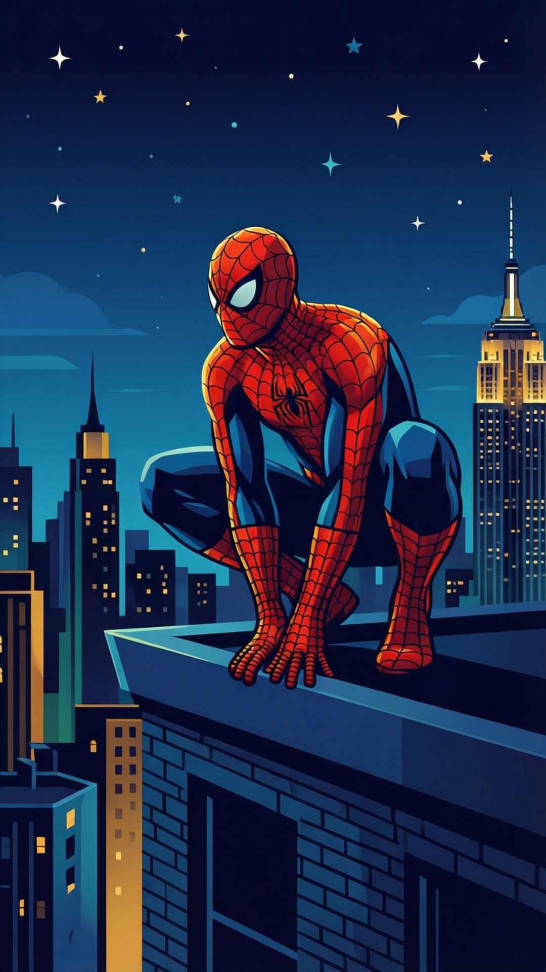 Veghea Nopții asupra NYC Fundal