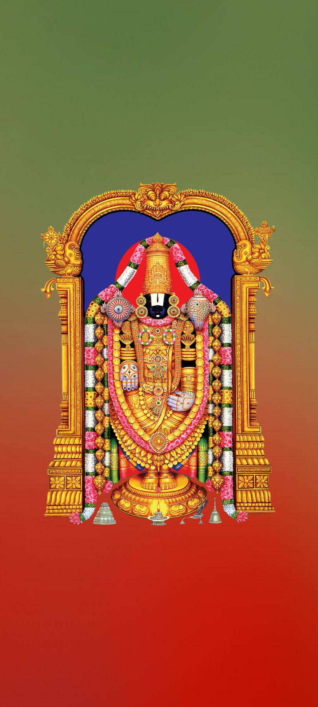 Venkateswara Swamy, zeitate hindusă Fundal