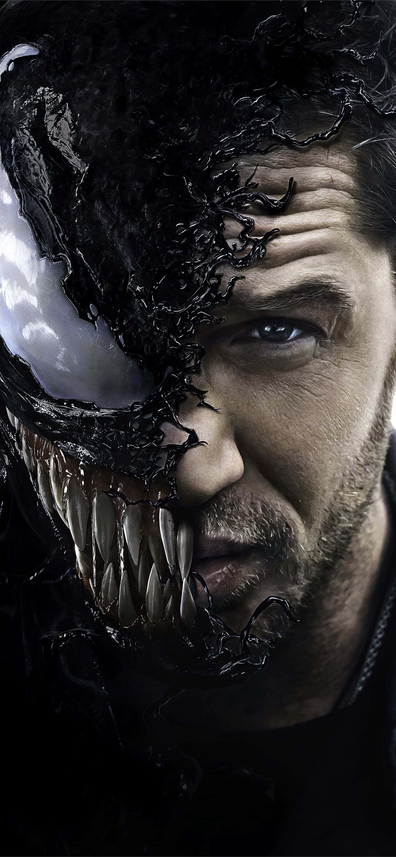 Venom And Tom Hardy Telefon Fundal