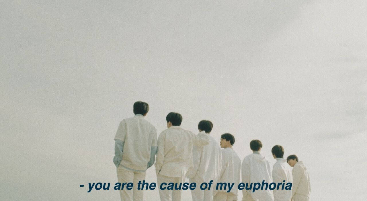 Versuri Euphoria BTS Laptop Fundal