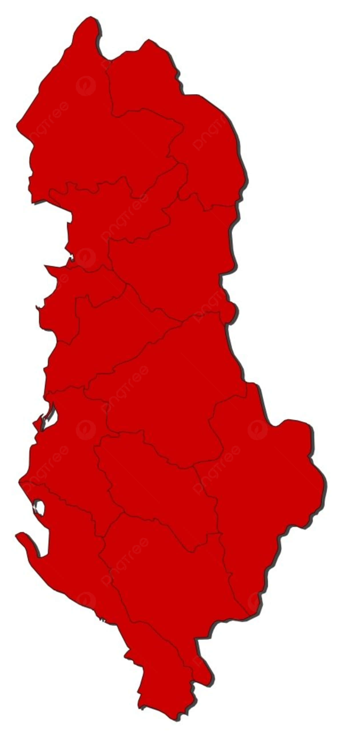 Vezi frumoasele vârfuri montane ale Albaniei Fundal