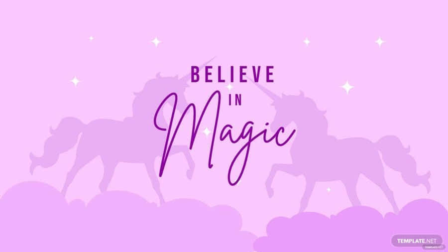 Vibrant Vis Magic al Unicorn Vis Magic 🦄 Fundal