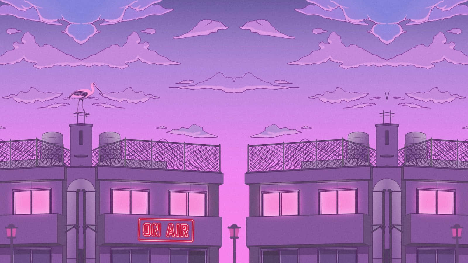 Vibranta și aglomerata metropolă Anime City. Fundal