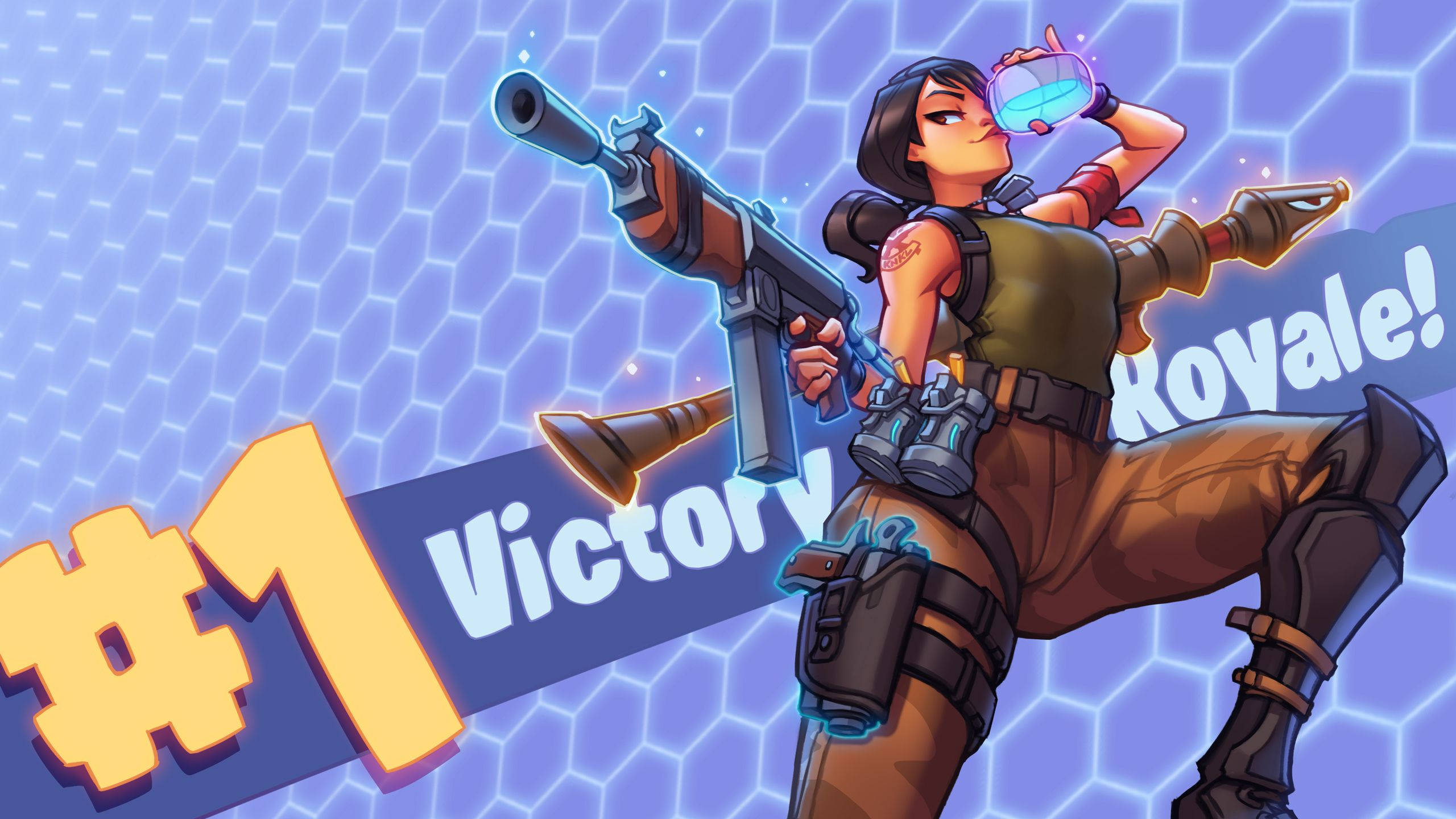 Victorie Royale obținută în Fortnite Fundal