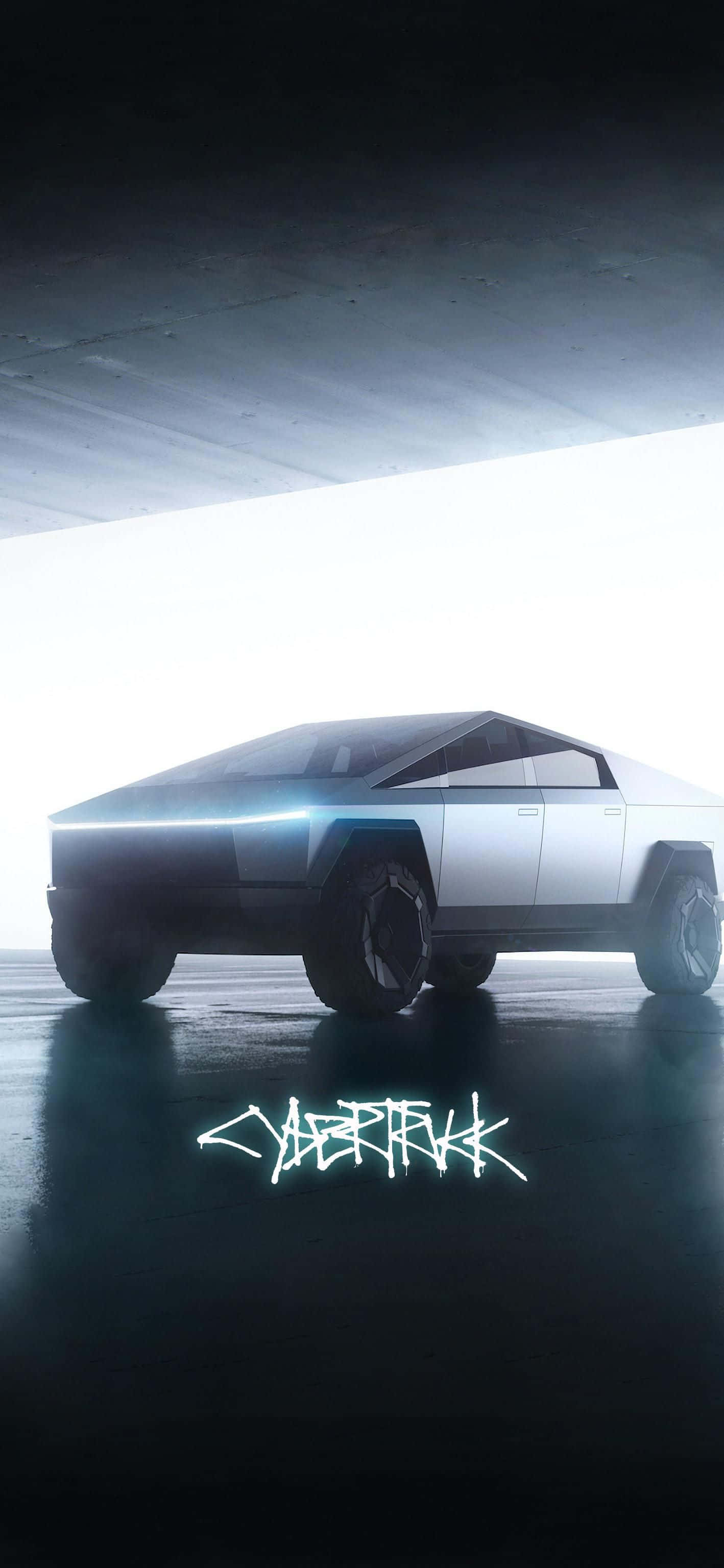 Viitorul Mobilității - Tesla Cybertruck Fundal