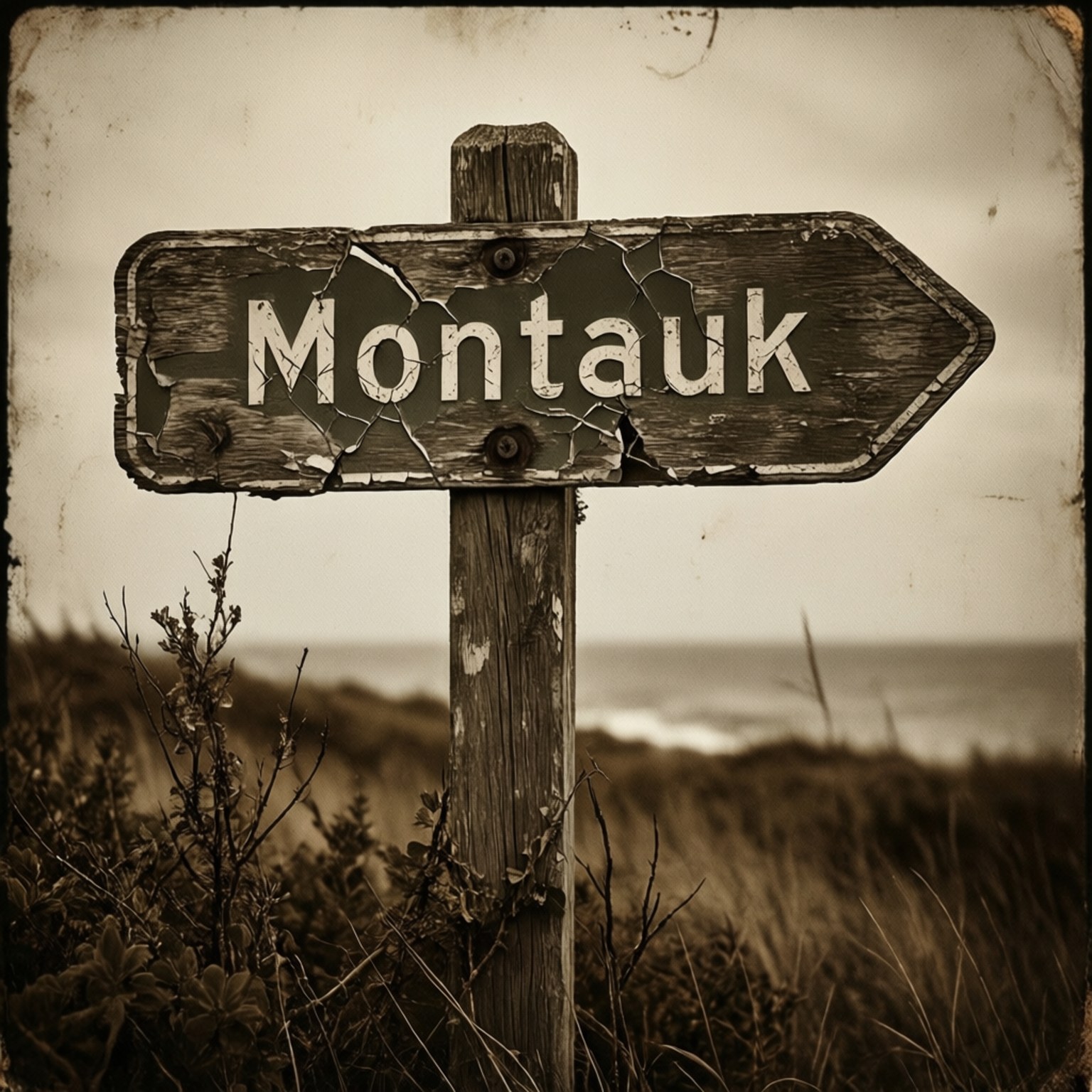 Vintage Signpost Fundal