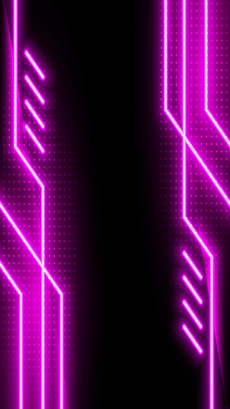 Violet Neon Vibrant Fundal