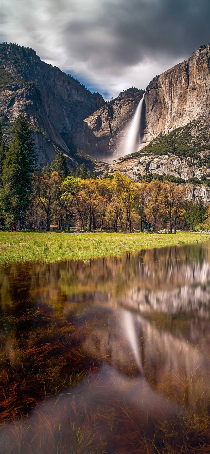 Vista Incredibilă Yosemite Fundal