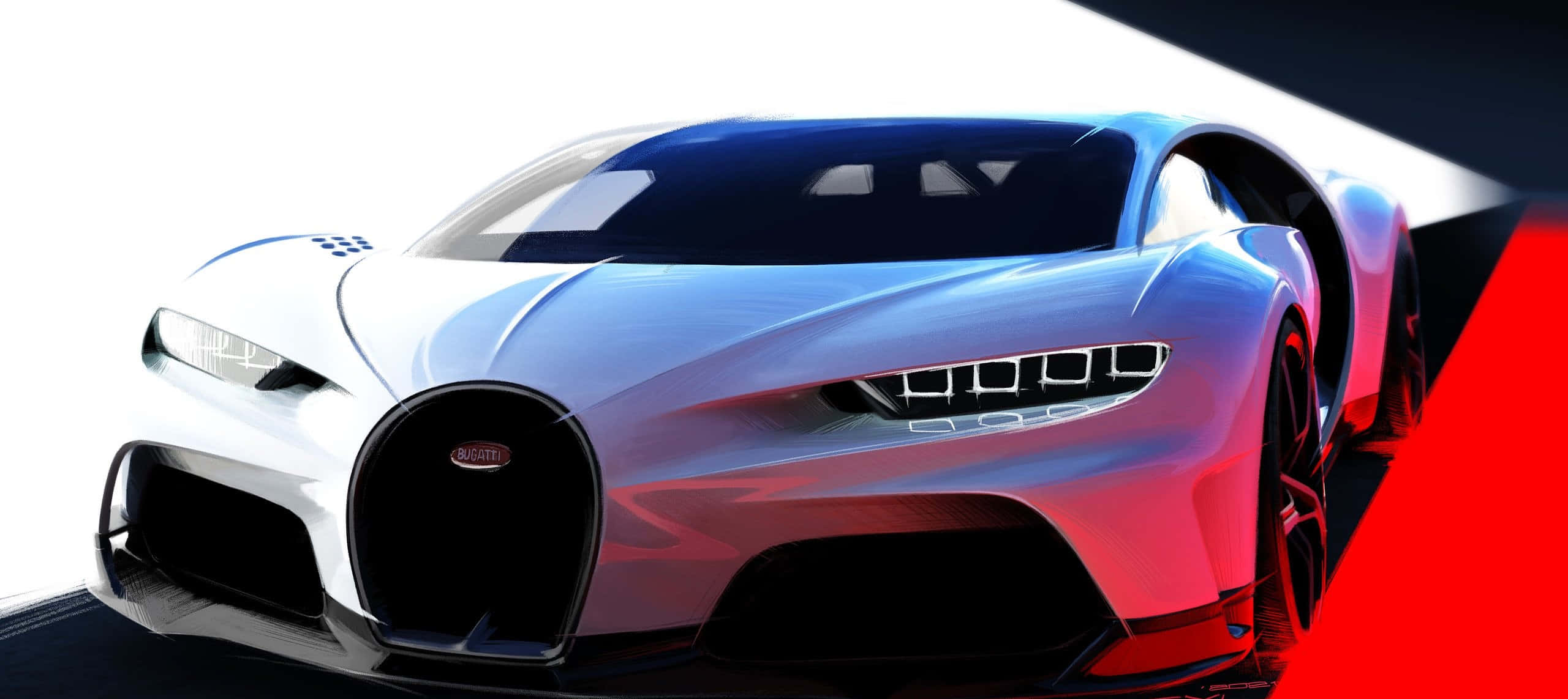 Viteză și Stil – Designul Unic și Rafinat al Bugatti Fundal