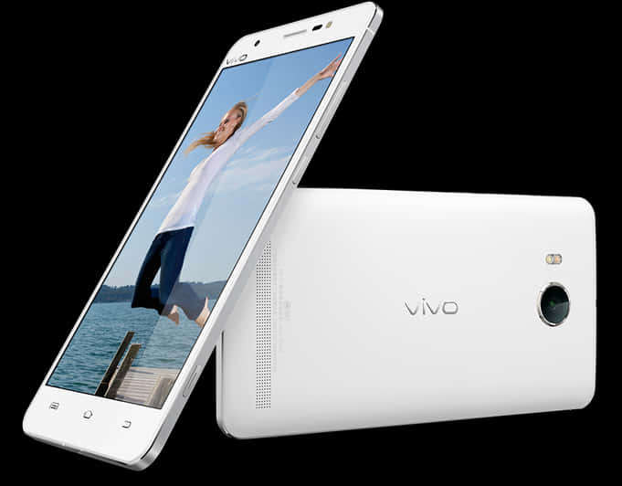 Vivo Smartphone – Ecran și vedere din spate Fundal