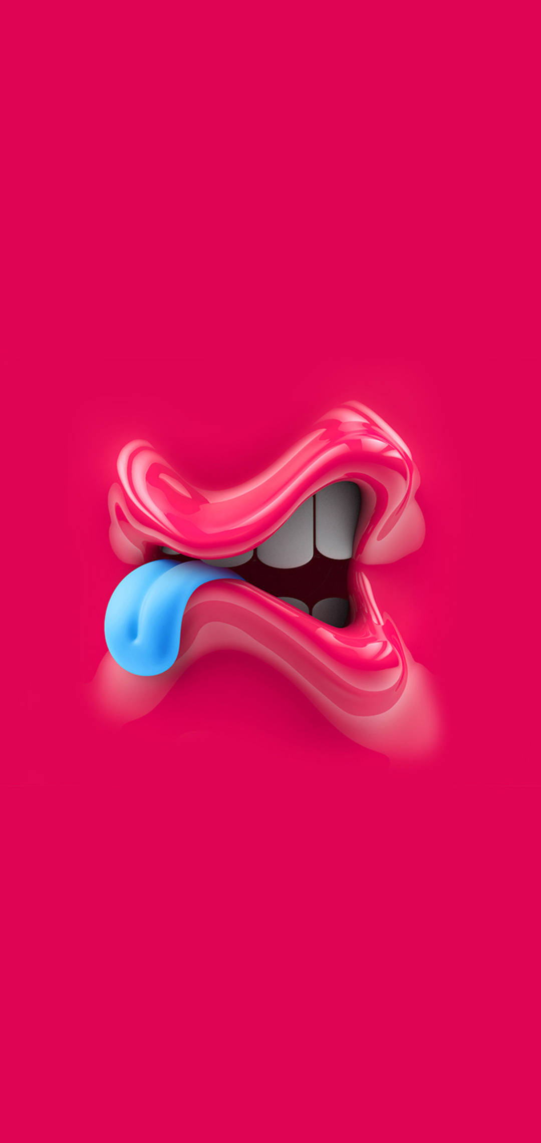 Vivo Y11 Gura 3D Desen Animata Fundal