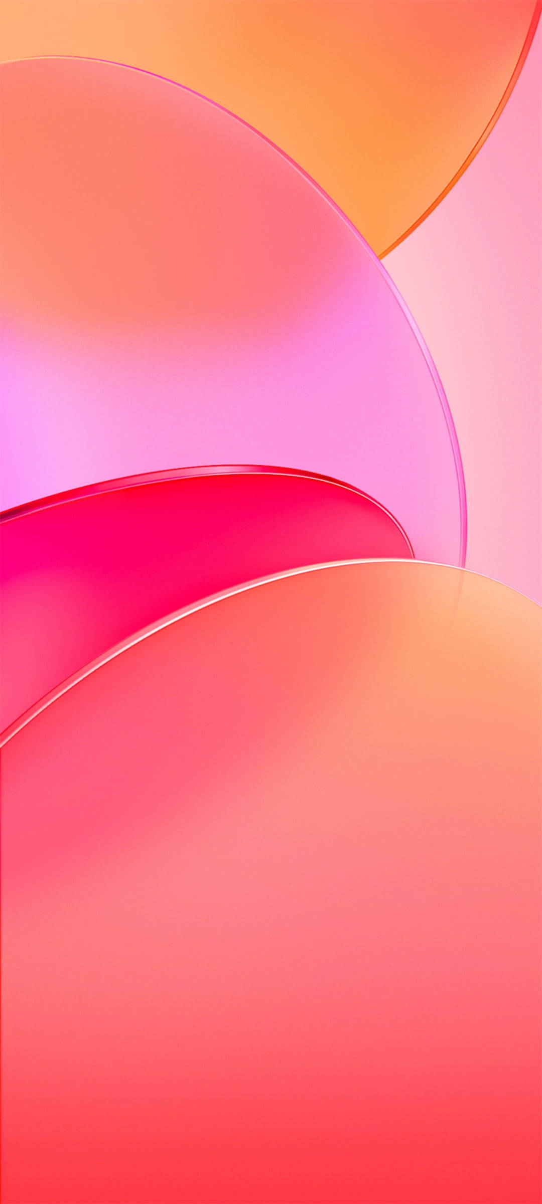 Vivo Y20 în Roz Vibrant Estetic Fundal