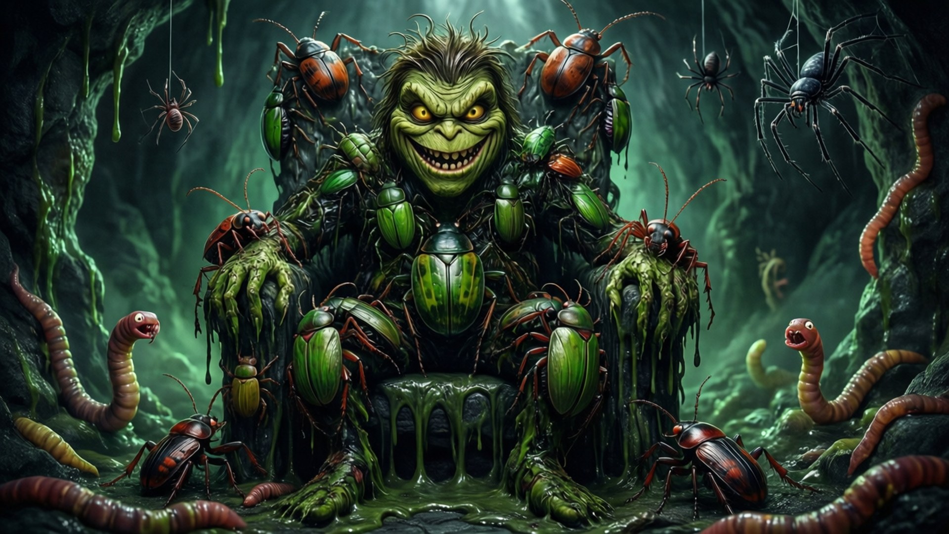 Vizuiul lui Oogie Boogie Fundal