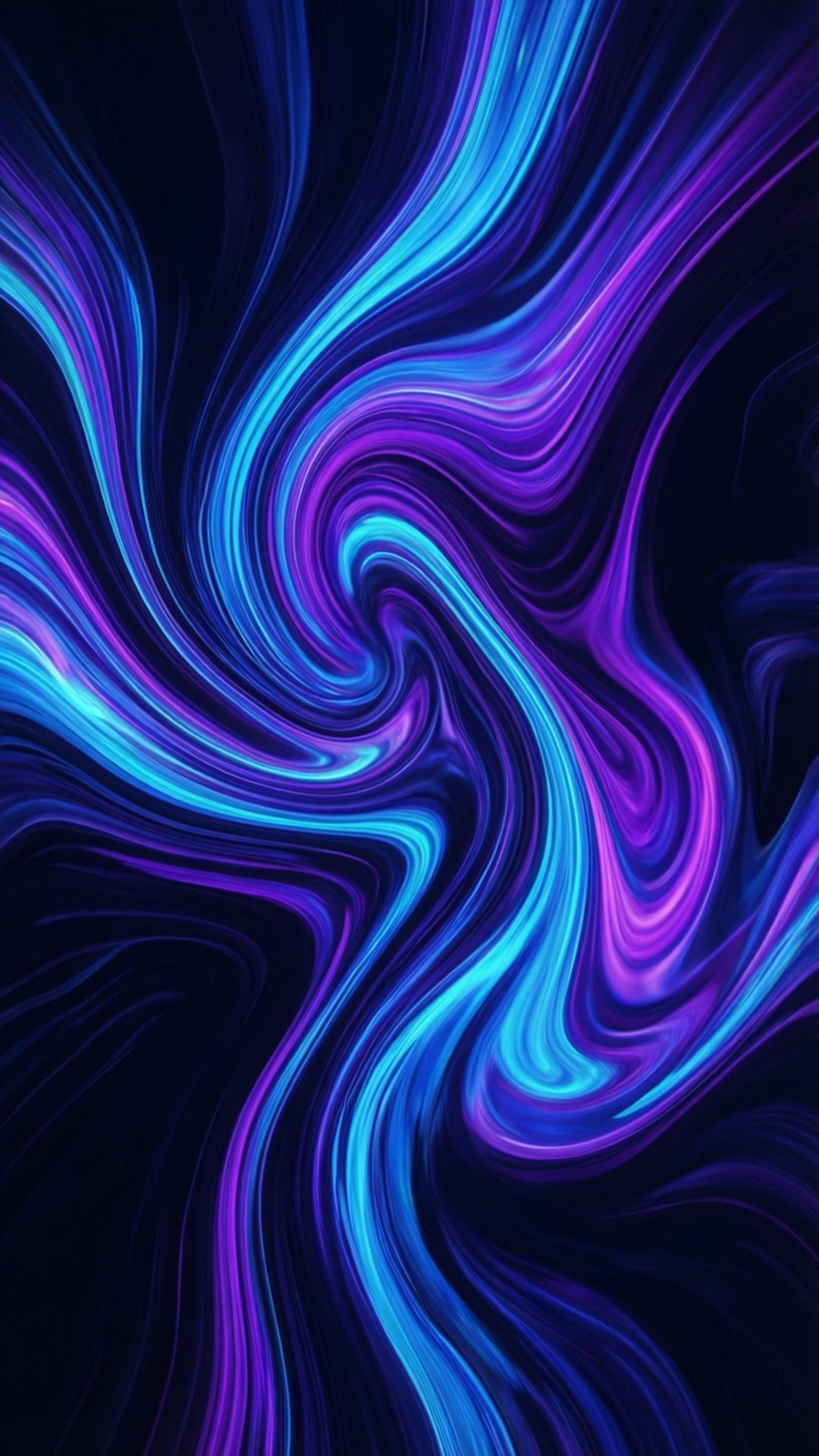 Vortexuri Fluorescente de Fluid Fundal