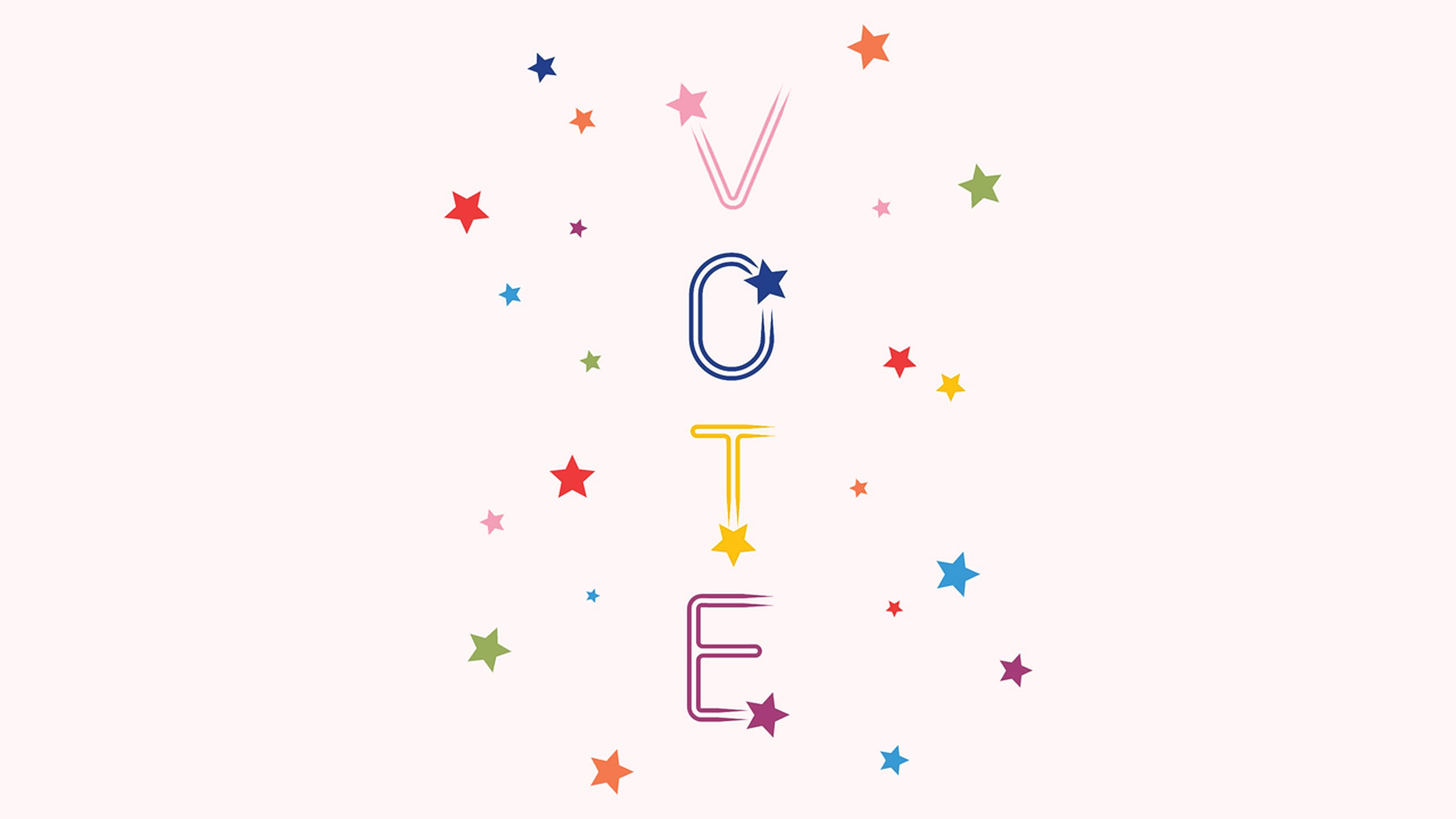 Vot Electoral Cu Stele Fundal