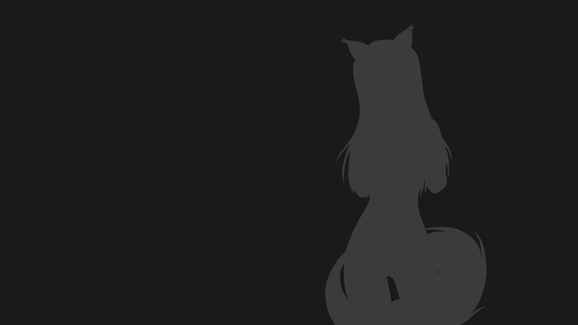 Vulpe Anime Minimalist Fundal