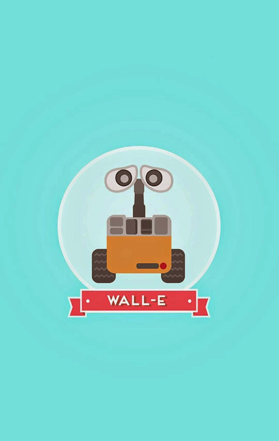 Wall E iPhone desen animat Fundal
