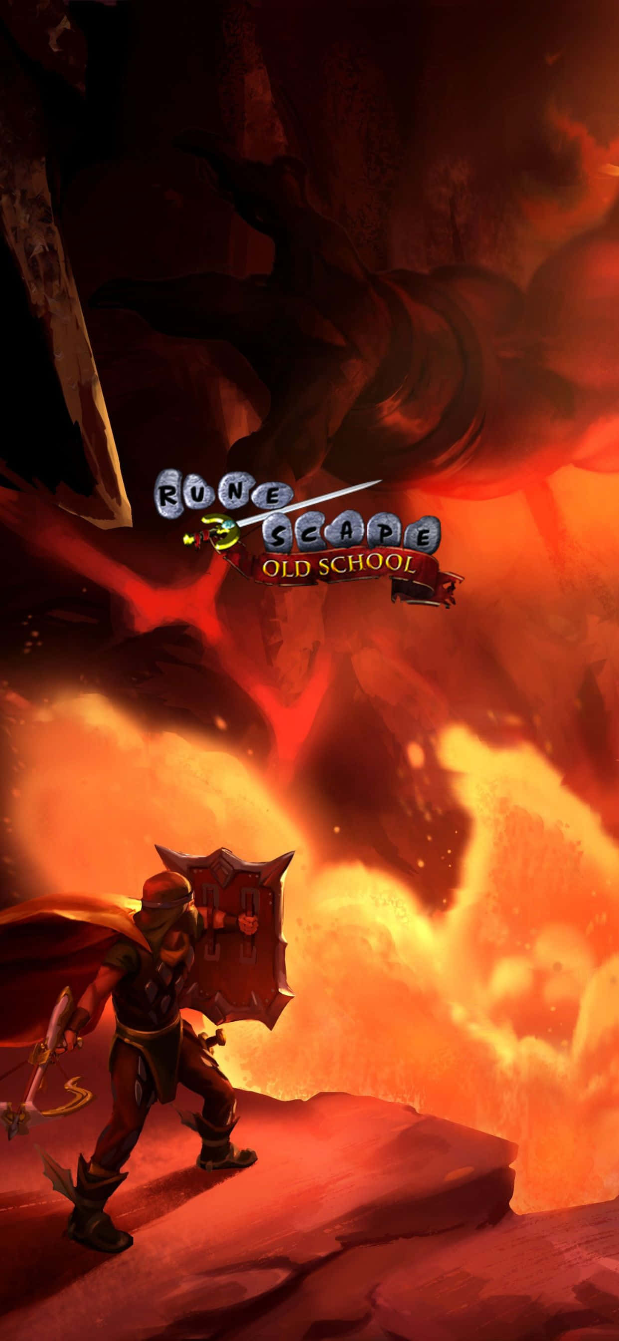 Războinici Foc iPhone Xs Max Runescape Oldschool Fundal