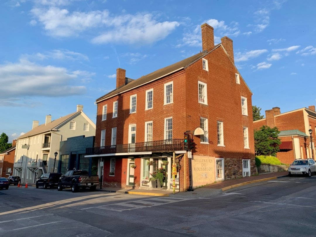 Washington Street în Lexington Fundal