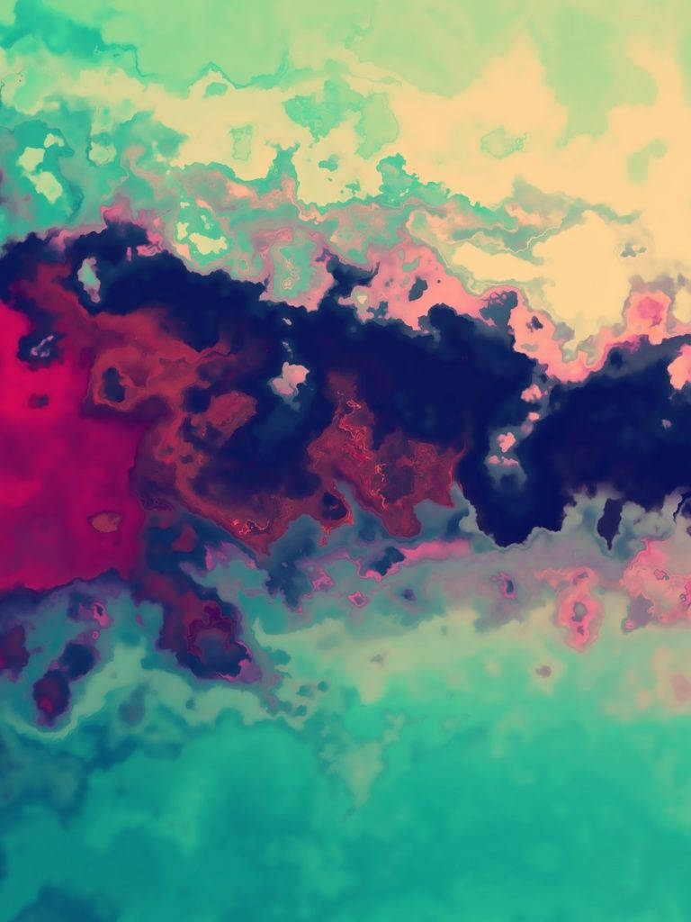 Watercolor Art iPad Mini Fundal