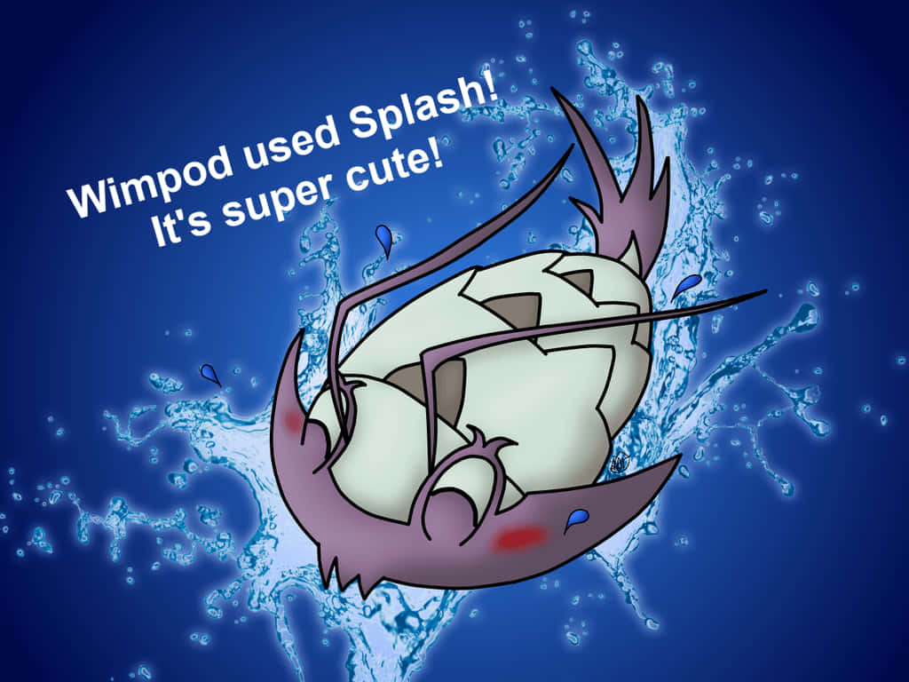 Wimpod care înoată Fundal