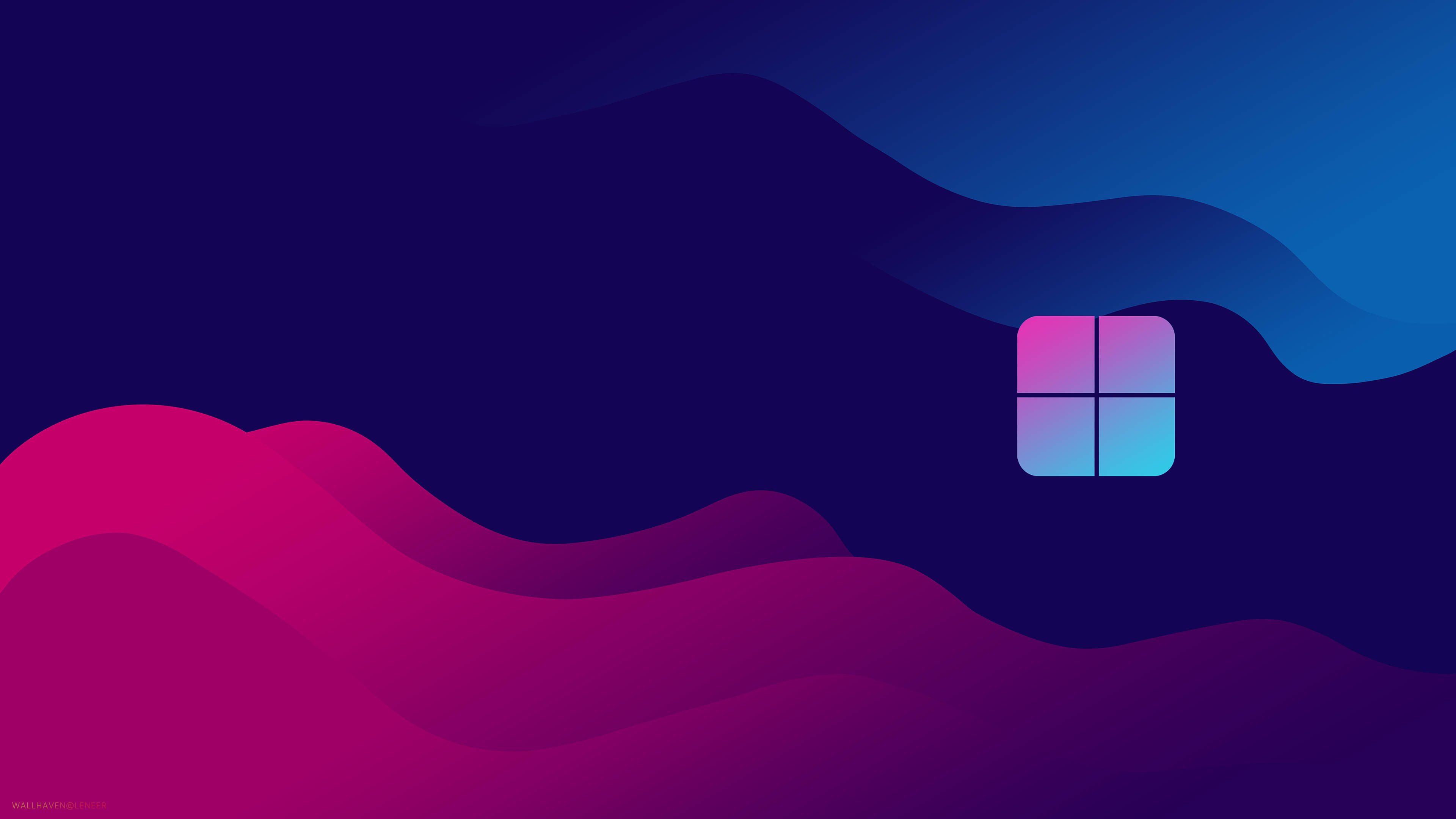 Windows Original Magenta și Albastru Fundal
