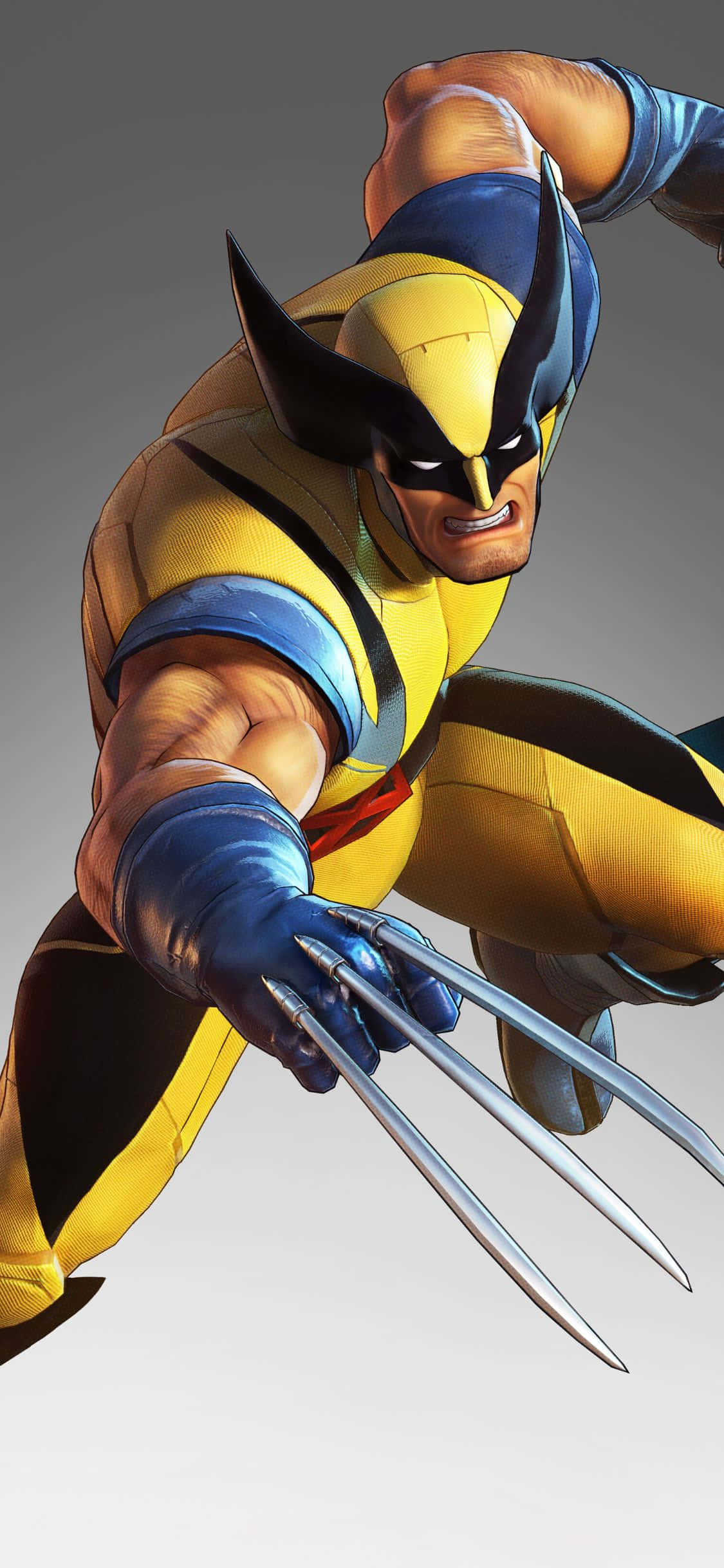 Wolverine iPhone XS Fundal Marvel Fundal