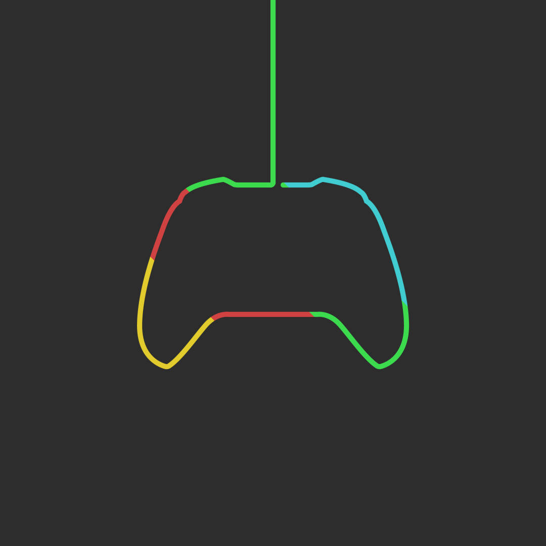 Xbox Minimal 1080x1080 Fundal