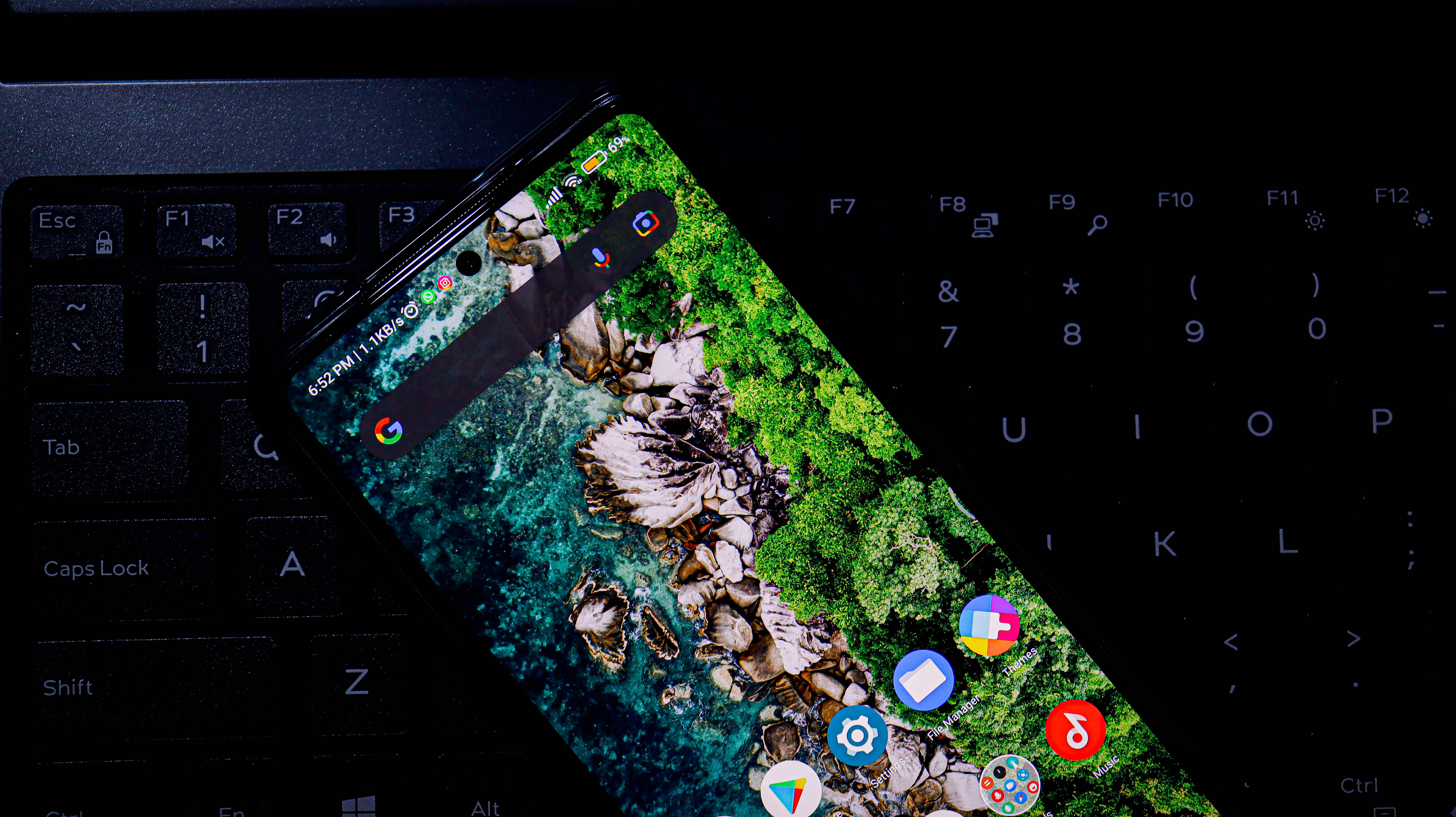 Xiaomi Smartphone în Tastatură Fundal