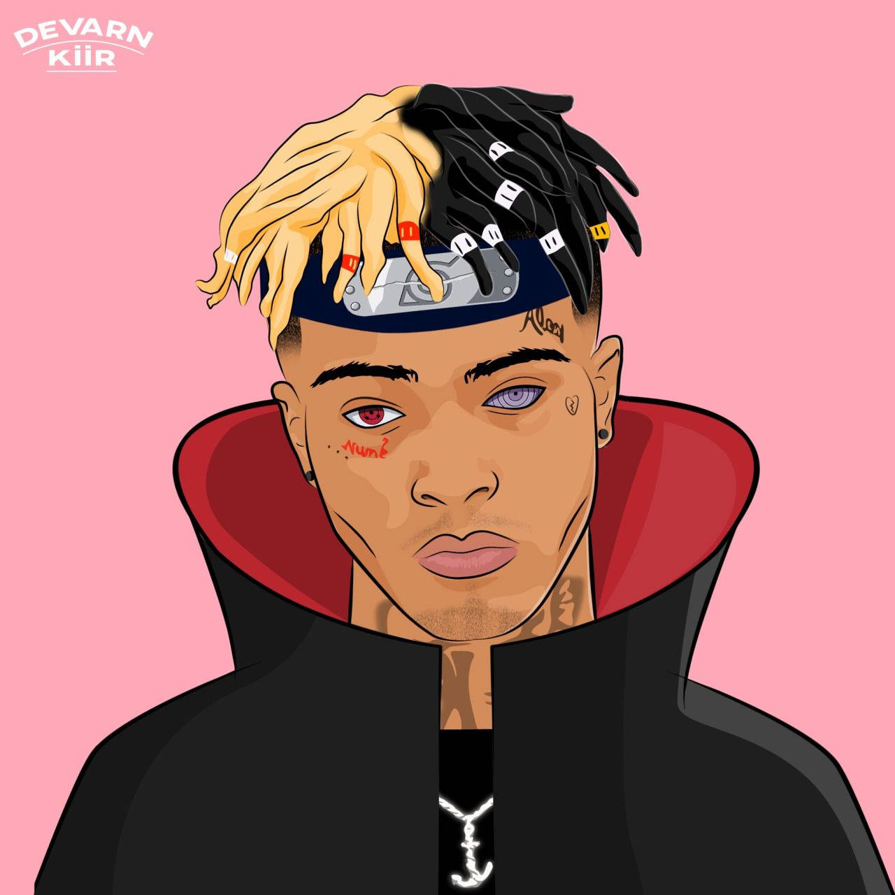 Xxxtentacion Anime Manta Akatsuki Fundal