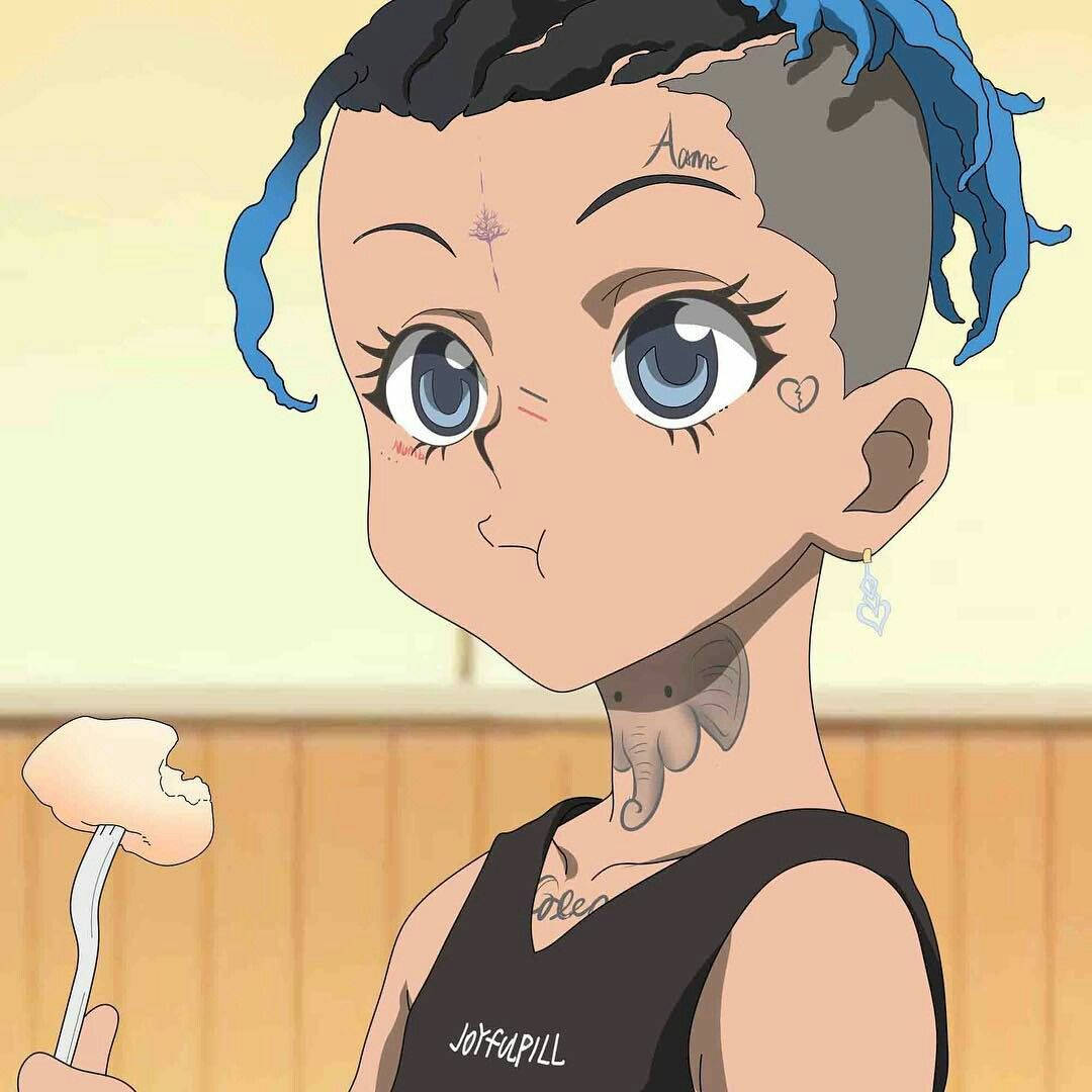 Xxxtentacion Tatuaj Elefant Anime Fundal