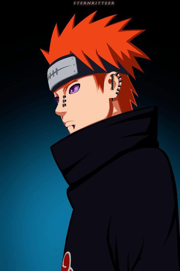 Yahiko privind spre stânga Fundal