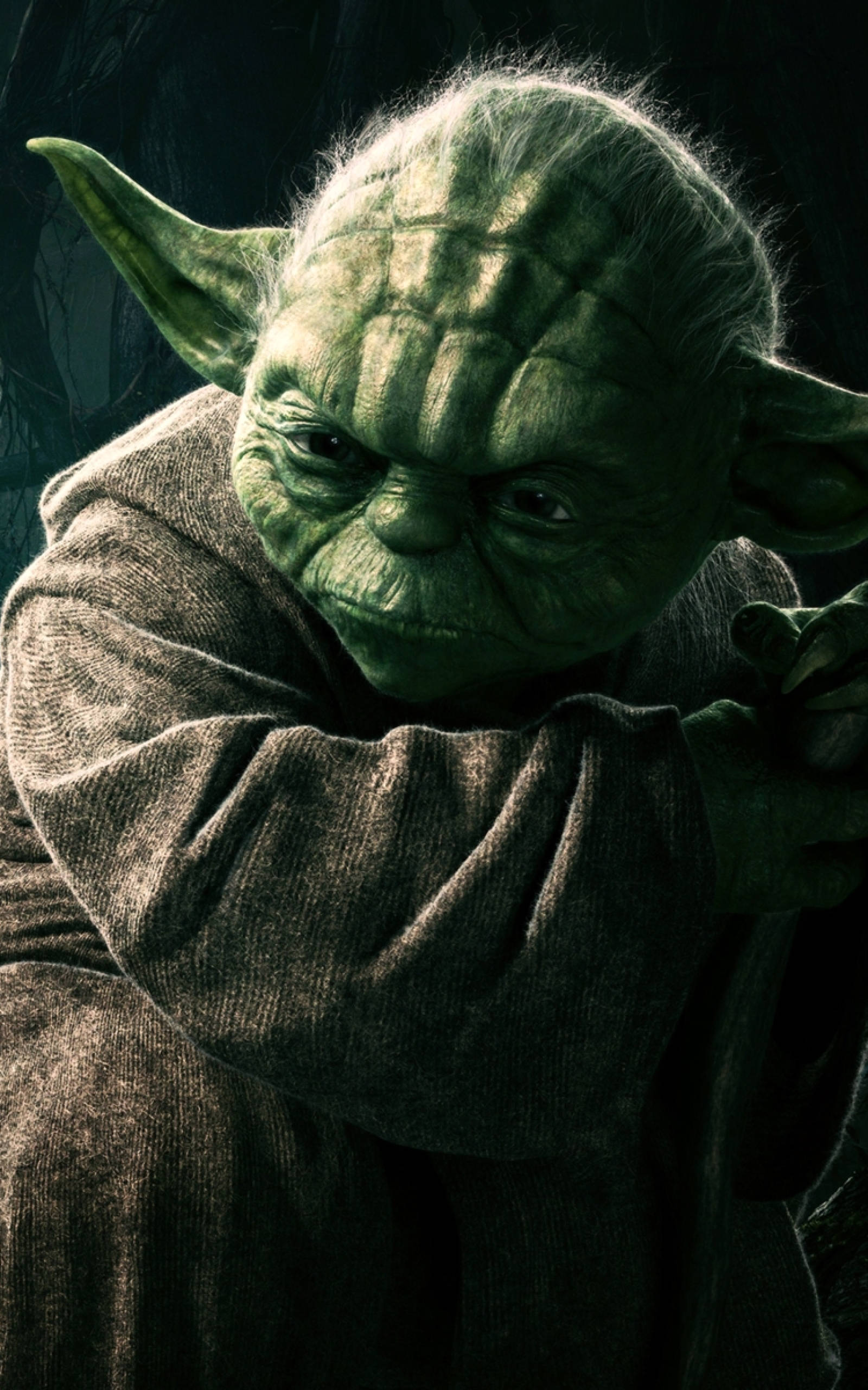 Yoda Furios Star Wars Tabletă Fundal