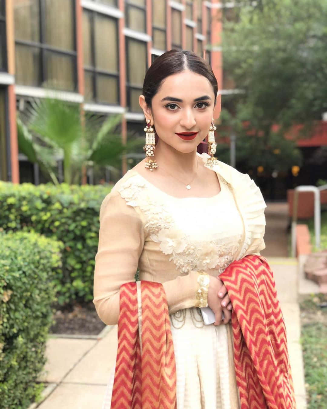 Yumna Zaidi, fată pakistaneză, poză Fundal