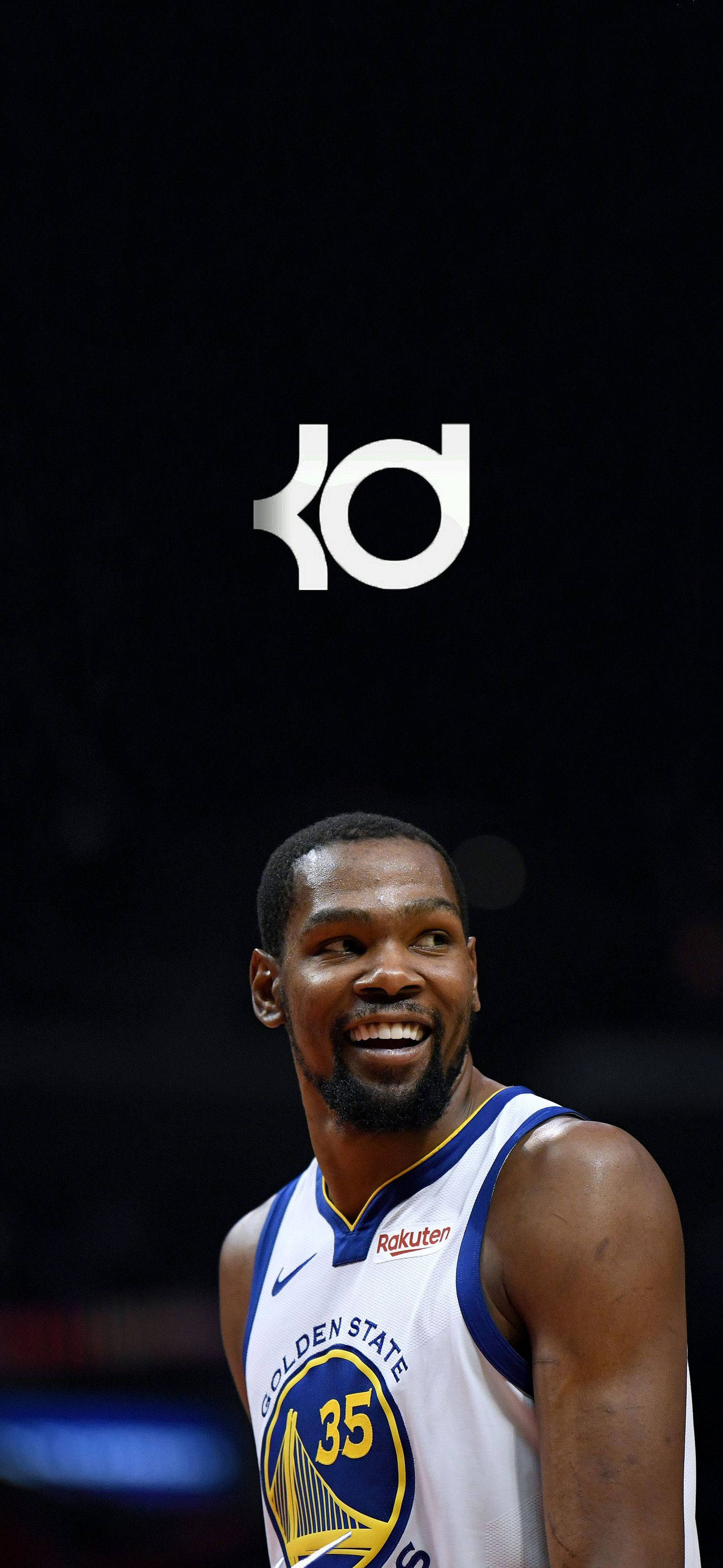 Zâmbet și Logo Kevin Durant Fundal