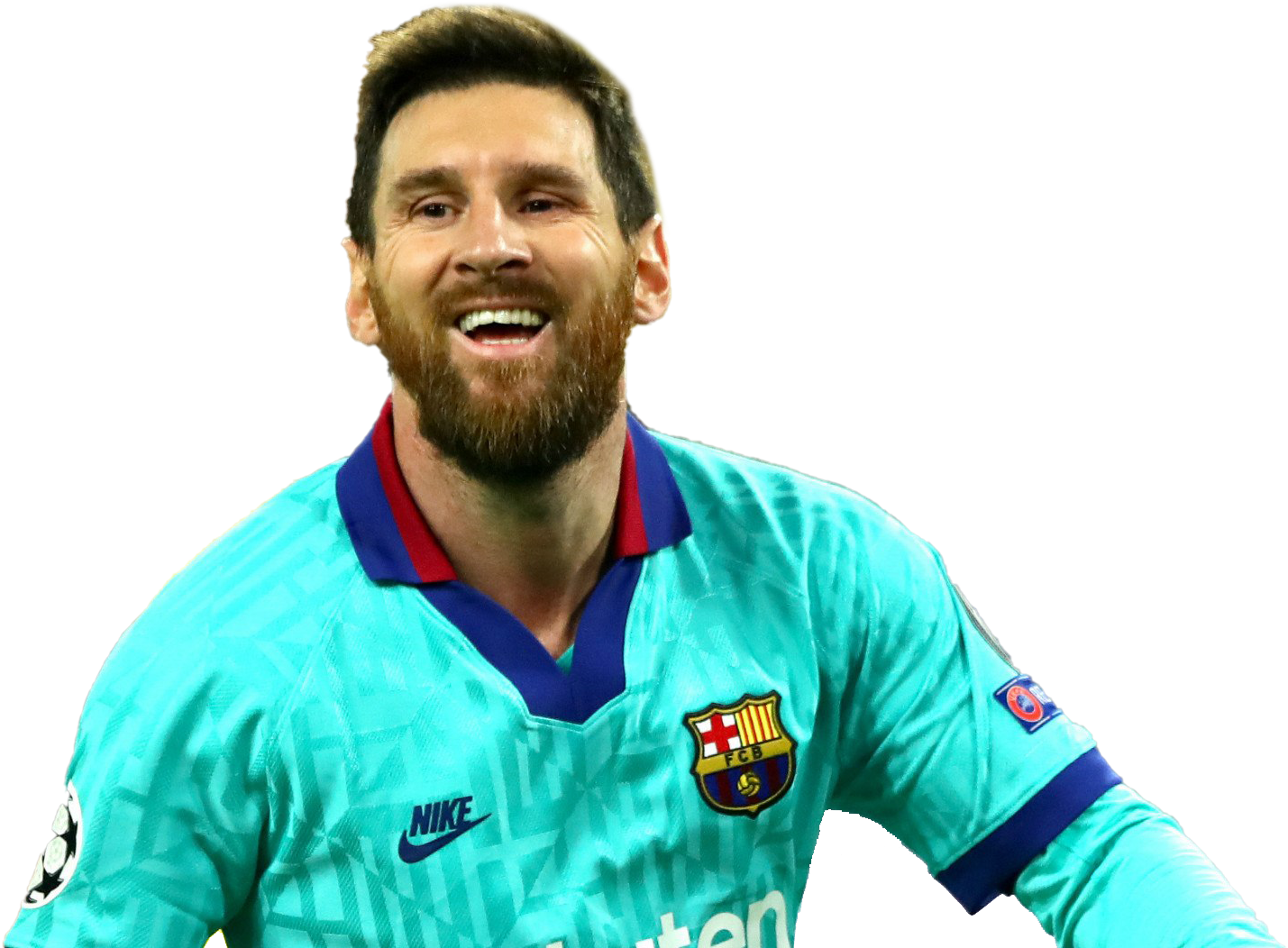 Zambetul Starului Fotbalului Messi Fundal