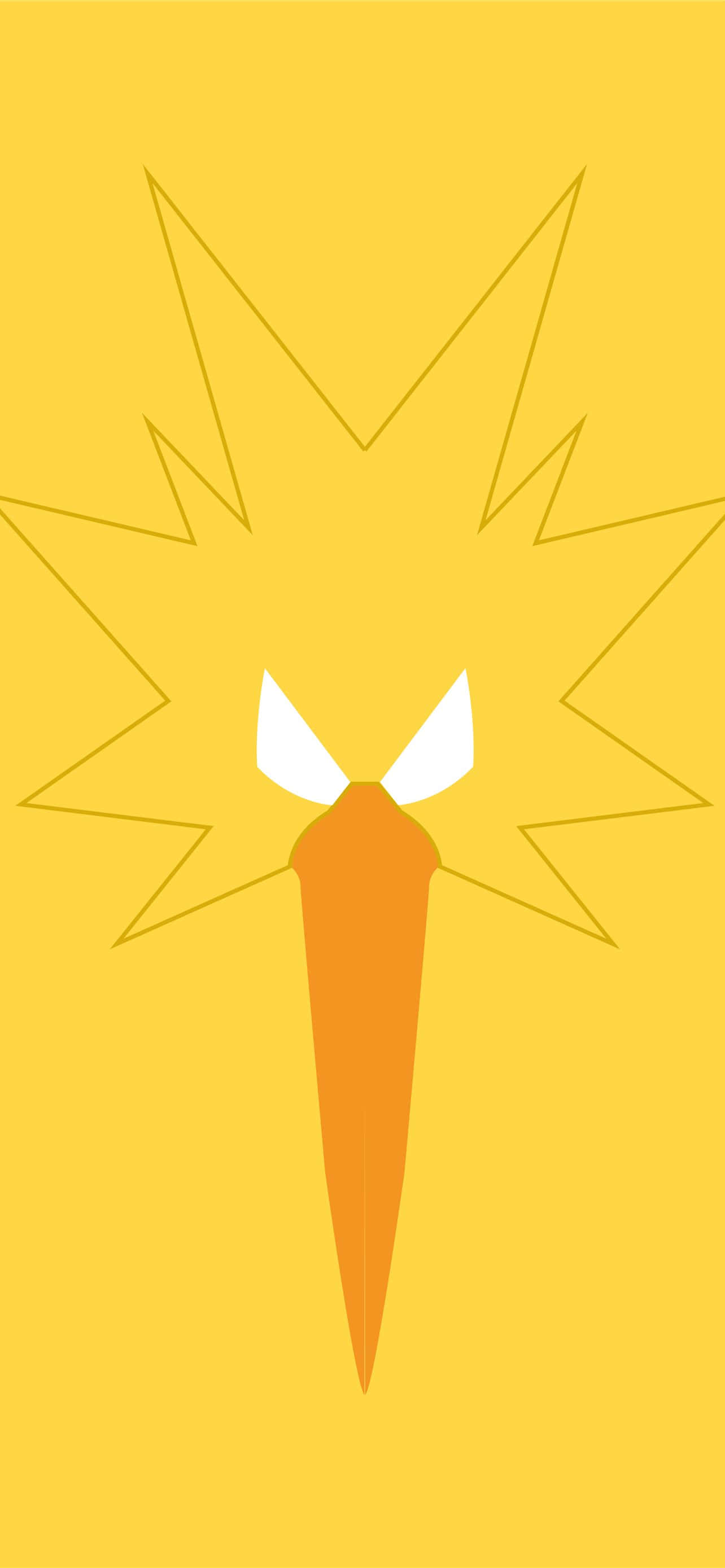 Chip minimalista Zapdos Fundal