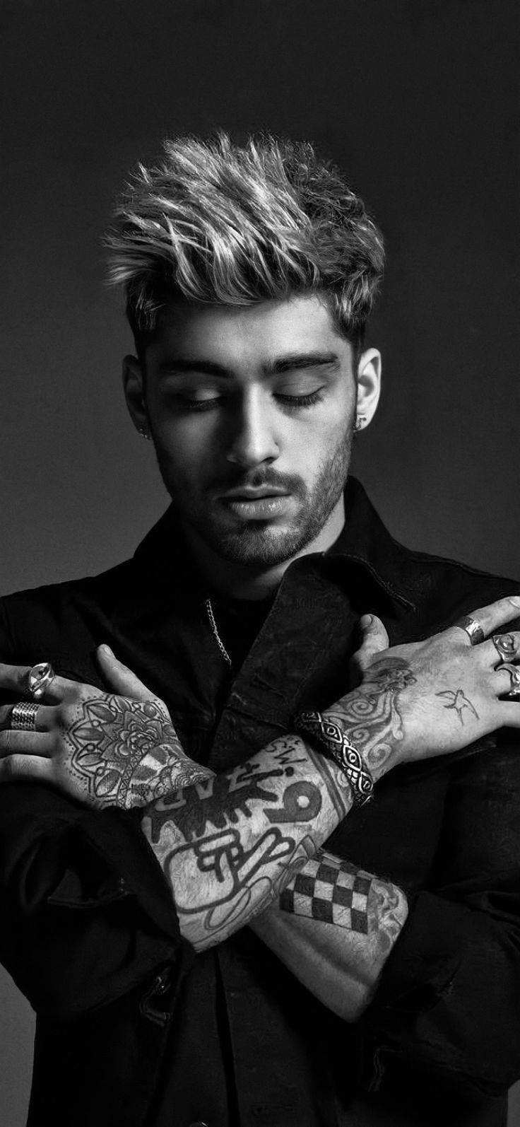 Zayn tatuat iPhone Fundal