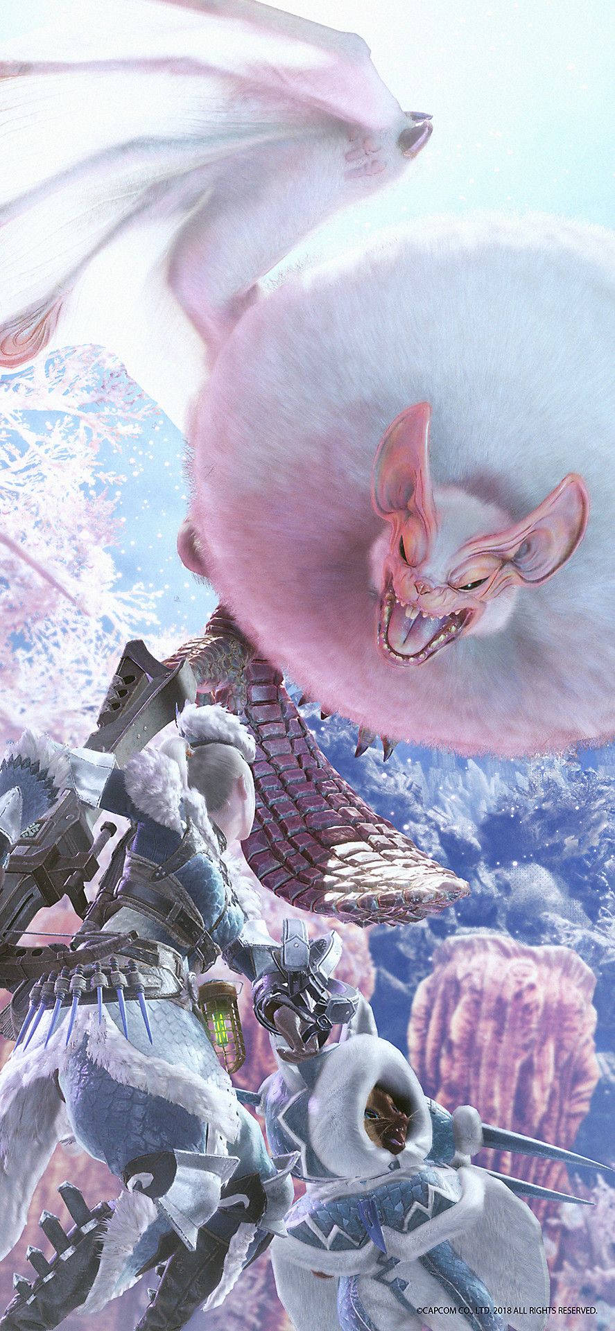 Zbory alături de Paolumu în Monster Hunter World Fundal