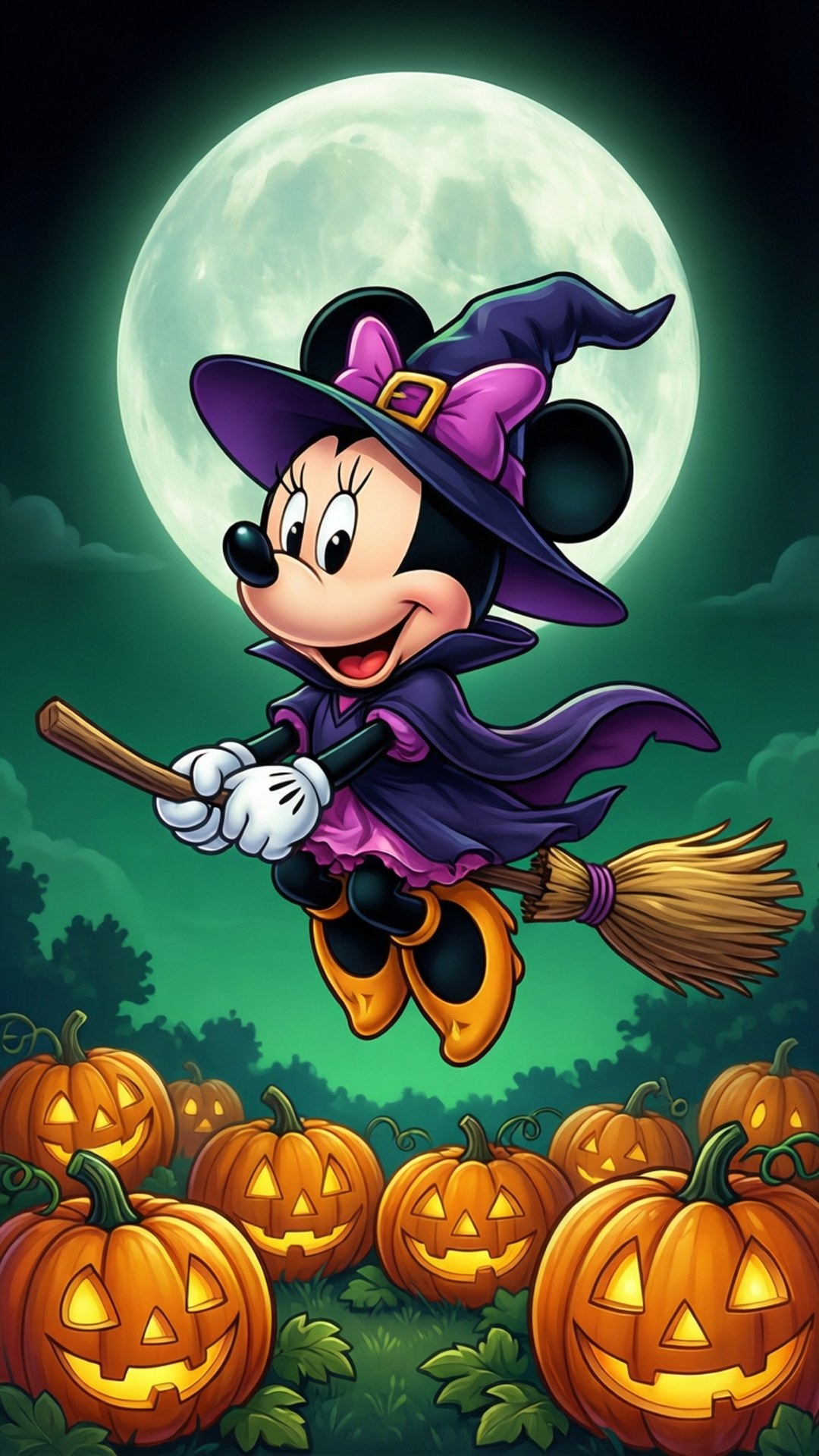 Zbura vrăjitoarei Minnie Fundal