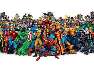 Toți supereroii Marvel de top cu un răufăcător într-o singură comunitate.