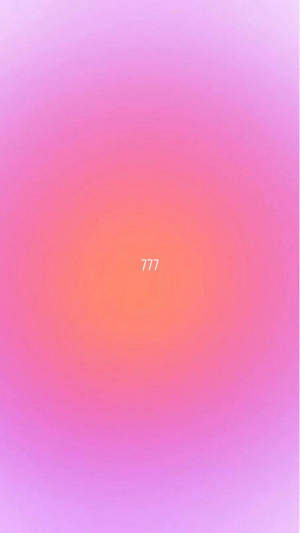 777 Estetică Aura Roz și Portocaliu — Portocaliu estetic GIF Fundal