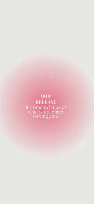 999 Release Estetică Aura Roz — Citate estetice GIF Fundal