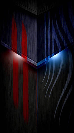 Abstract roșu și albastru 4K pentru Android — Artă abstractă Fundal