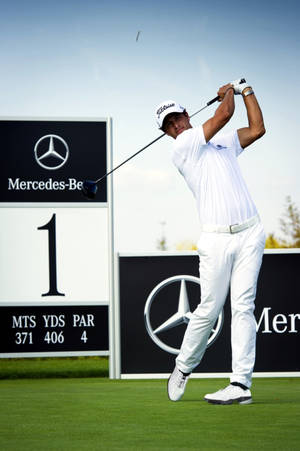 Adam Scott Mercedes Benz Number 1 — Huawei MatePad Pro Max Fundal
