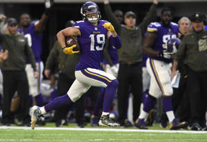 Adam Thielen, receptor larg — Fotbal NFL Fundal