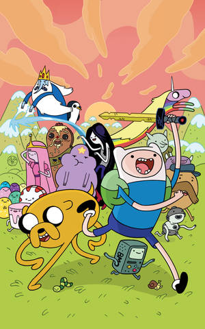 Wallpaper Adventure Time pentru telefon — Galaxy Tab S9 Fundal