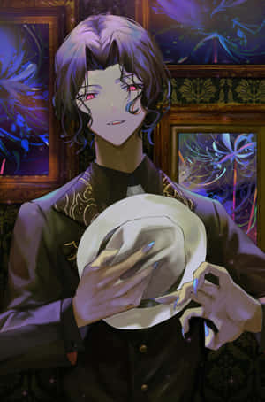Kibutsuji Muzan — Demon slayer telefon Fundal