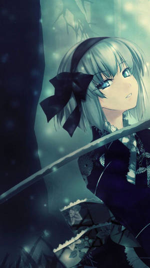 Fond de ecran Afiș Anime Adorabil pentru iPhone — Anime iPhone Fundal